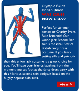 olympic skinz british union - was £20.49 - now
£14.99 - view