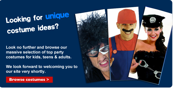 looking for unique costume ideas? browse
costumes